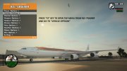 Airbus A340-600 для GTA San Andreas миниатюра 12