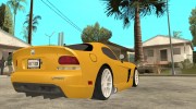 Dodge Viper SRT10 Stock для GTA San Andreas миниатюра 4