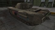 Контурные зоны пробития Churchill VII for World Of Tanks miniature 3