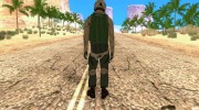 Военный пилот для GTA San Andreas миниатюра 3