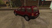 2001 Ford Escape XLT para GTA San Andreas miniatura 4