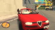 Alfa Romeo 156 2.5 V6 para GTA 3 miniatura 5