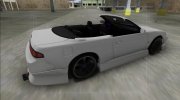 Nissan 200sx Cabrio Drift для GTA San Andreas миниатюра 3