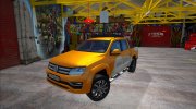 2018 Volkswagen Amarok V6 Яндекс.Карты для GTA San Andreas миниатюра 1