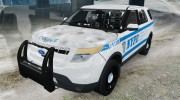 Ford Explorer NYPD ESU 2013 for GTA 4 miniature 1