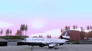 McDonell Douglas DC10 Continental Airlines para GTA San Andreas miniatura 2