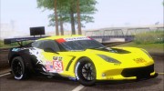 Chevrolet Corvette C7R GTE 2014 (Paintjobs Part 2) для GTA San Andreas миниатюра 1