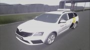 Skoda Octavia VRS Яндекс Такси para GTA San Andreas miniatura 1