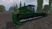 John Deere S690i para Farming Simulator 2015 miniatura 8