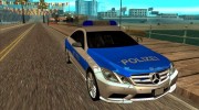 Mercedes E500 Coupe Polizei для GTA San Andreas миниатюра 1
