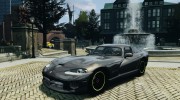 Dodge Viper 1996 для GTA 4 миниатюра 1