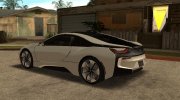 2014 BMW i8 (Low Poly) для GTA San Andreas миниатюра 5