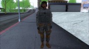 GTA V Online Military Skin para GTA San Andreas miniatura 2