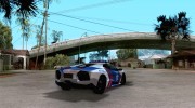 Lamborghini Reventon Police для GTA San Andreas миниатюра 4