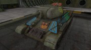 Качественные зоны пробития для Т-34-85 для World Of Tanks миниатюра 1