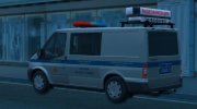Ford Transit ПОЛИЦИЯ ОБ ДПС УГИБДД (2012-2015) для GTA San Andreas миниатюра 3