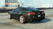 Unmarked Chevrolet Camaro SS para GTA 5 miniatura 3