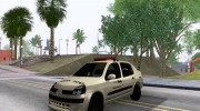 Renault Clio Symbol Police для GTA San Andreas миниатюра 1