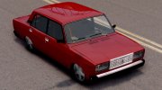 Vaz 2107 Red Style для GTA 4 миниатюра 4