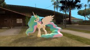 Celestia (My Little Pony) para GTA San Andreas miniatura 5