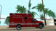 Dodge Ram 1500 LAFD Paramedic для GTA San Andreas миниатюра 5
