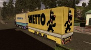 Прицеп/тандем NETTO para Euro Truck Simulator 2 miniatura 1