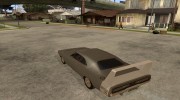 Dodge Charger Daytona 440 для GTA San Andreas миниатюра 3