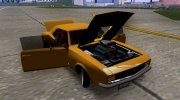 Chevrolet Camaro SS Dragster для GTA San Andreas миниатюра 6