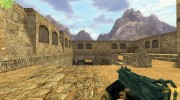 Blue camo Mac-10 для Counter Strike 1.6 миниатюра 1