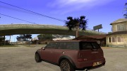 MINI Cooper Clubman JCW 2011 для GTA San Andreas миниатюра 3