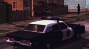 1974 Dodge Monaco Police LS (IVF) для GTA San Andreas миниатюра 4