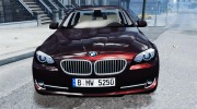 BMW 525 (F10) v.1.0 para GTA 4 miniatura 6