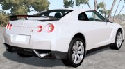 Nissan GT-R Spec V (R35) 2009 для BeamNG.Drive миниатюра 3
