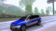 Volkswagen Passat B6 Variant Polizei для GTA San Andreas миниатюра 1