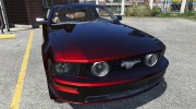 2005 Ford Mustang GT 1.0 for GTA 5 miniature 4