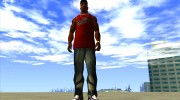 Blue Nike Air Force para GTA San Andreas miniatura 1