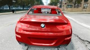 BMW 6 Series Gran Coupe 2013 [Beta] para GTA 4 miniatura 4