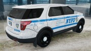 Ford Explorer NYPD ESU 2013 para GTA 4 miniatura 5