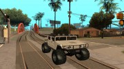 Hummer H1 Monster Truck para GTA San Andreas miniatura 1