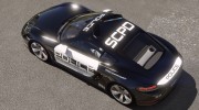 Porsche 718 Cayman S Hot Pursuit Police for GTA 5 miniature 6