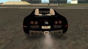 Bugatti Veyron SA Style for GTA San Andreas miniature 4
