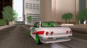 Nissan Skyline GT-R32 BadAss for GTA San Andreas miniature 3