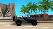 Willys para GTA San Andreas miniatura 5