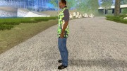 Футболка с Черепами для GTA San Andreas миниатюра 2