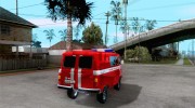 УАЗ Пожарка para GTA San Andreas miniatura 4