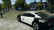 Dodge Charger 2011 Police para GTA 4 miniatura 3