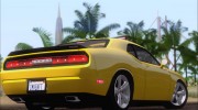 Dodge Challenger SRT8 2009 для GTA San Andreas миниатюра 18
