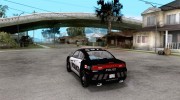 Dodge Charger Canadian Victoria Police 2011 para GTA San Andreas miniatura 3