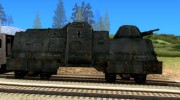 Немецкий бронепоезд второй мировой для GTA San Andreas миниатюра 2