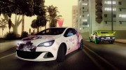 Vauxhall Astra VXR 2012 - Itasha для GTA San Andreas миниатюра 1